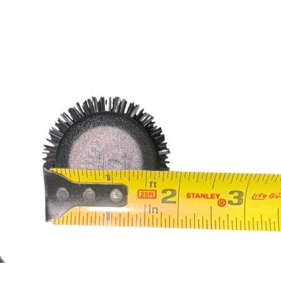 Denman D75 The Thermoceramic Hot Curl Hair Brush Medium Black Silver Bristle NEW - Picture 5 of 5